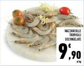 Conad Mazzancolle Tropicali Decongelate offerta