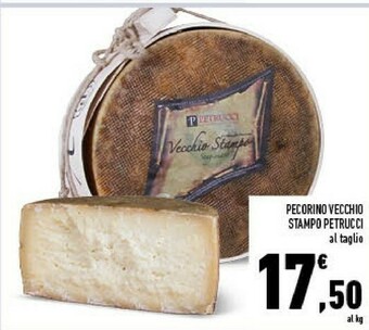 Conad Petrucci Pecorino Vecchio Stampo offerta
