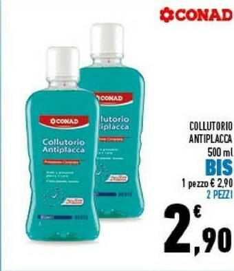 Conad Conad Collutorio Antiplacca offerta
