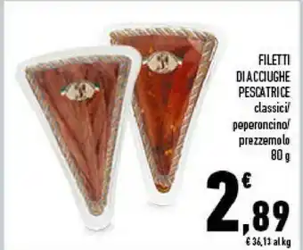 Conad Filetti Di Acciughe Pescatrice offerta