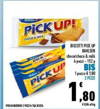 Bahlsen Pick Up! Choco 112 G(ml)