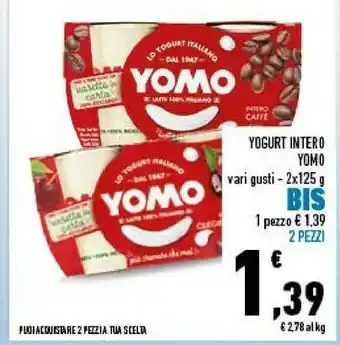 Conad Yomo Yogurt Intero Al Cocco offerta