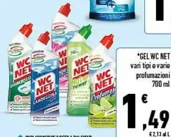 Conad Wc net Igiene Totale Gel offerta