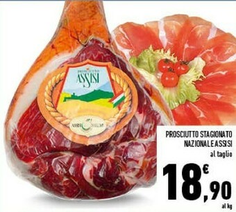 Conad Assisi Prosciutto Stagionato Nazionale offerta