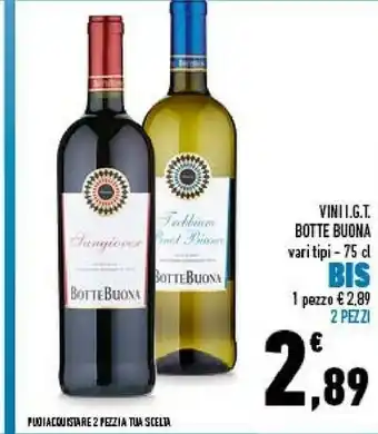 Conad Bottebuona Vini IGT offerta