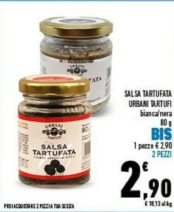 Conad Urbani tartufi Salsa Tartufata offerta
