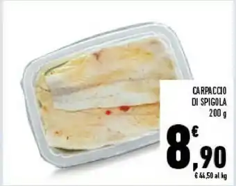 Conad Carpaccio Di Spigola offerta