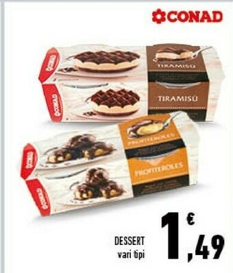 Conad Conad Dessert offerta