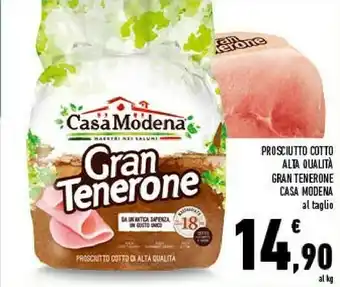 Conad Casa Modena Prosciutto Cotto offerta