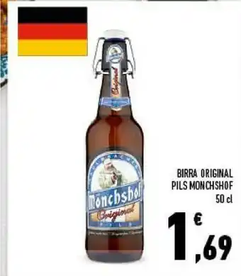 Conad Monchshof Birra Original Pils 50 Cl offerta
