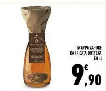Conad Bottega Grappa Vapore Barricata offerta