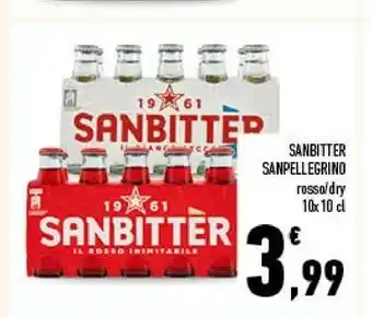 Conad Sanpellegrino Sanbitter Rosso/ Dry offerta