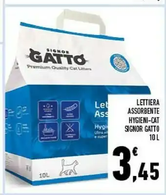 Conad Signor Gatto Lettiera Assorbente Hygieni-cat offerta