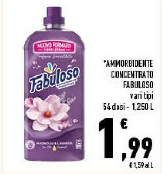 Conad Fabuloso Ammorbidente Concentrato offerta
