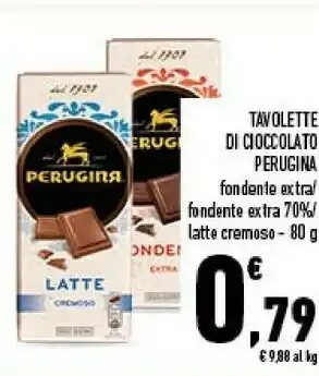 Conad Perugina Tablò Fondente Extra 70% 80 G(ml) offerta