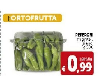 Deco Supermercati Peperoni Friggitelli Grandi offerta