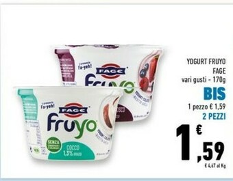 Conad Fage Yogurt greco offerta
