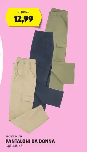 ALDI UP 2 FASHION PANTALONI DA DONNA offerta