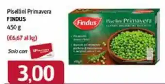 Pisellini Primavera FINDUS 450 g
