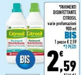 Conad Citrosil Pavimenti Disinfettante offerta