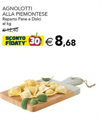 Esselunga Agnolotti Alla Piemontese Reparto Pane E Dolci offerta