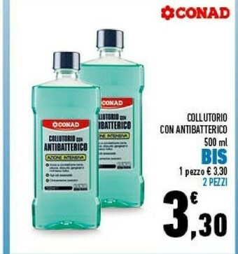 Conad Conad Collutorio Con Antibatterico offerta