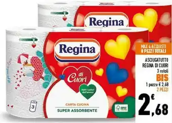 Conad Regina Di Cuori Asciugatutto offerta