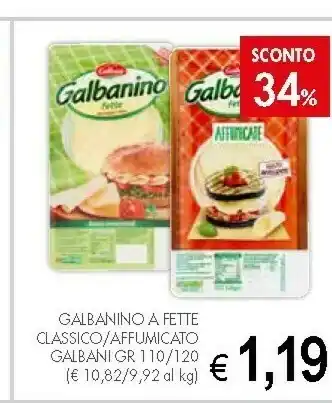 Crai Galbani No Fette Formaggio Dolce 120 G(ml) offerta