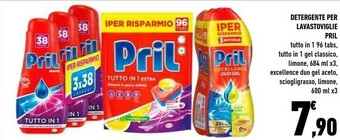 Conad Pril Detersivo lavastoviglie offerta