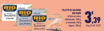 Conad Filetti di salmone offerta