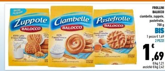 Conad Balocco Biscotti offerta