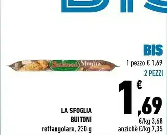 Conad Buitoni Buitoni - La Sfoglia Rettangolare offerta