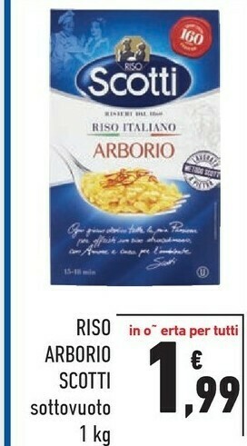 Conad Scotti Riso offerta