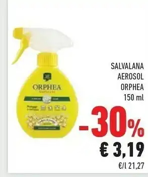 Conad Orphea Aerosol Salvalana offerta
