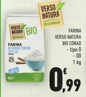 Conad Natura bio Farina offerta