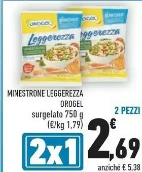 Conad Orogel Minestrone offerta