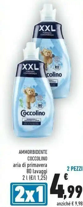 Conad Coccolino Ammorbidente offerta