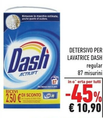 Conad Dash Detersivo in polvere offerta