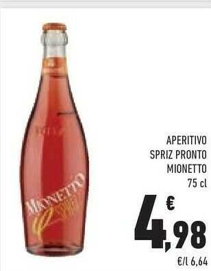 Conad Mionetto Aperitivo Spriz Pronto offerta