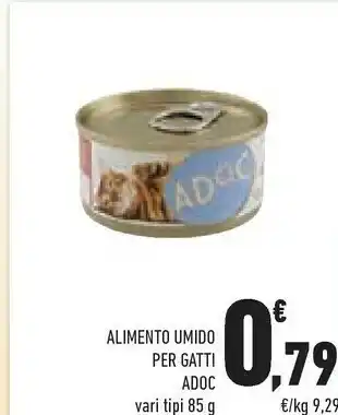 Conad Adoc Alimento Umido Per Gatti offerta