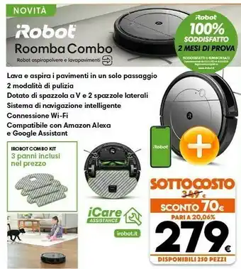 Expert Roomba Irobot Combo offerta
