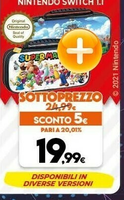 Expert Nintendo Switch Custodia Per Console offerta