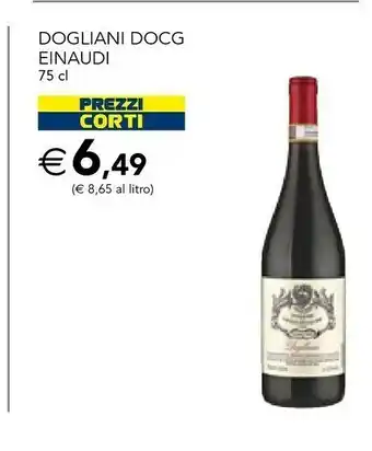 Esselunga Einaudi Dogliani Docg offerta