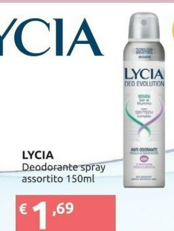 Ipersoap Lycia Deodorante offerta