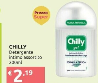 Ipersoap Chilly Detergente intimo offerta