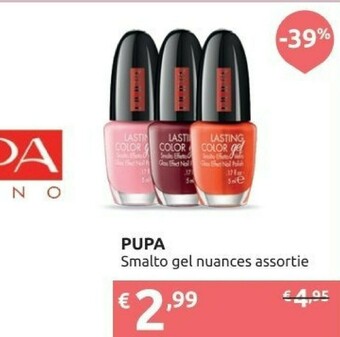 Ipersoap Pupa Smalto per unghie offerta