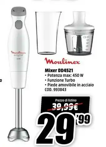 MediaWorld Moulinex Accessori cucina offerta