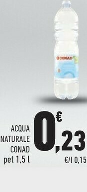 Conad Margherita Acqua offerta