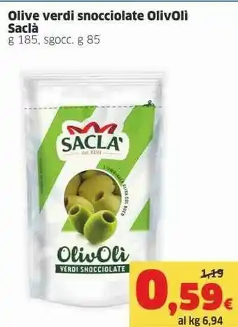 Sigma Saclà Olive offerta