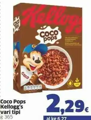 Sigma Coco Cereali Kelloggs offerta